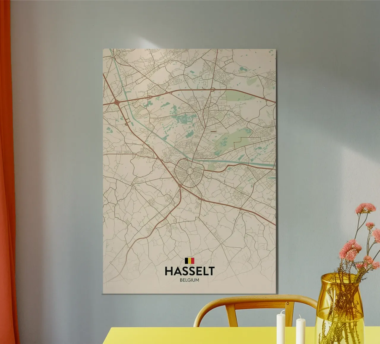 Hasselt BE poster da Jacob W MICKELSON