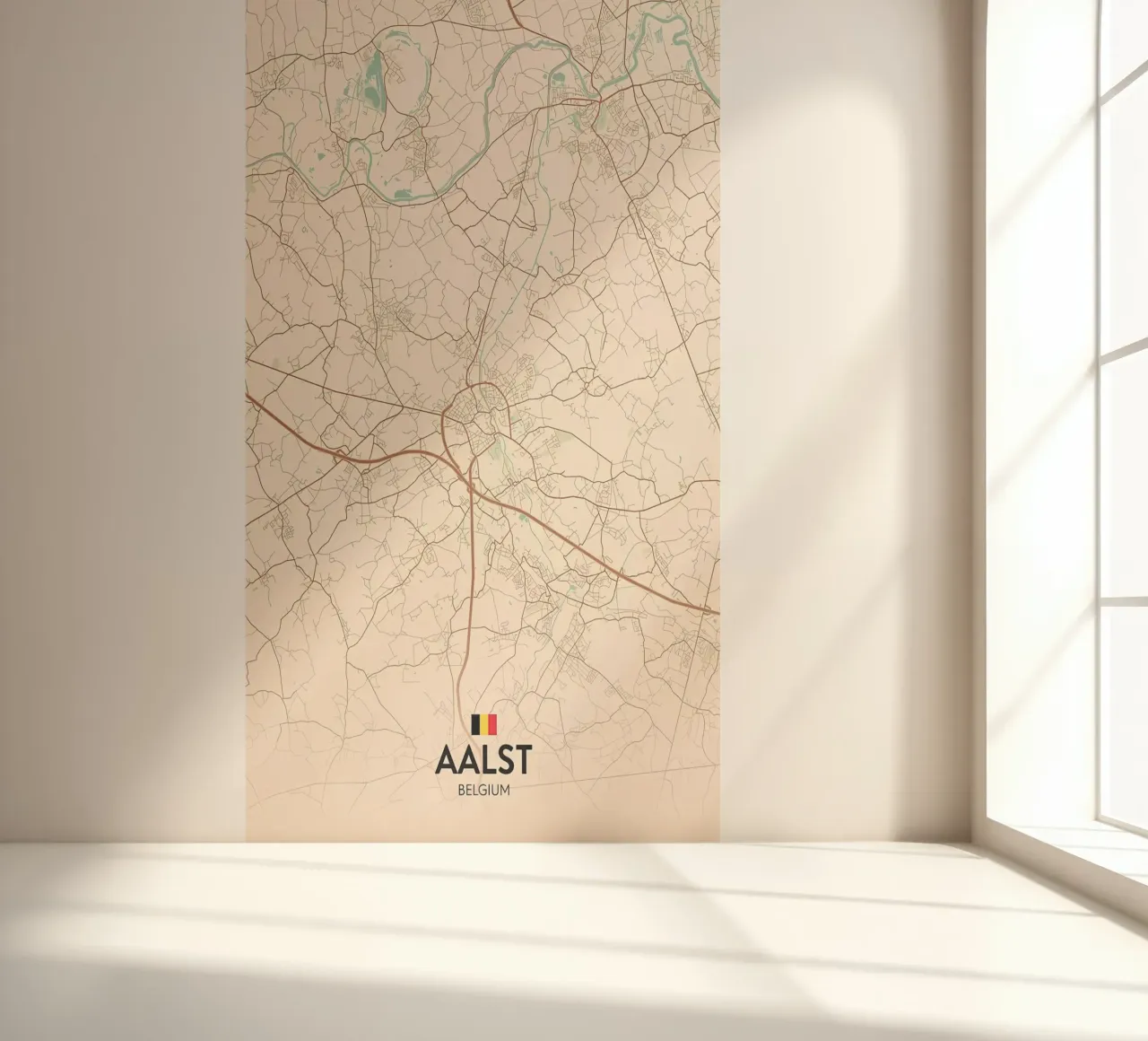 Aalst BE fotobehang van Jacob W MICKELSON