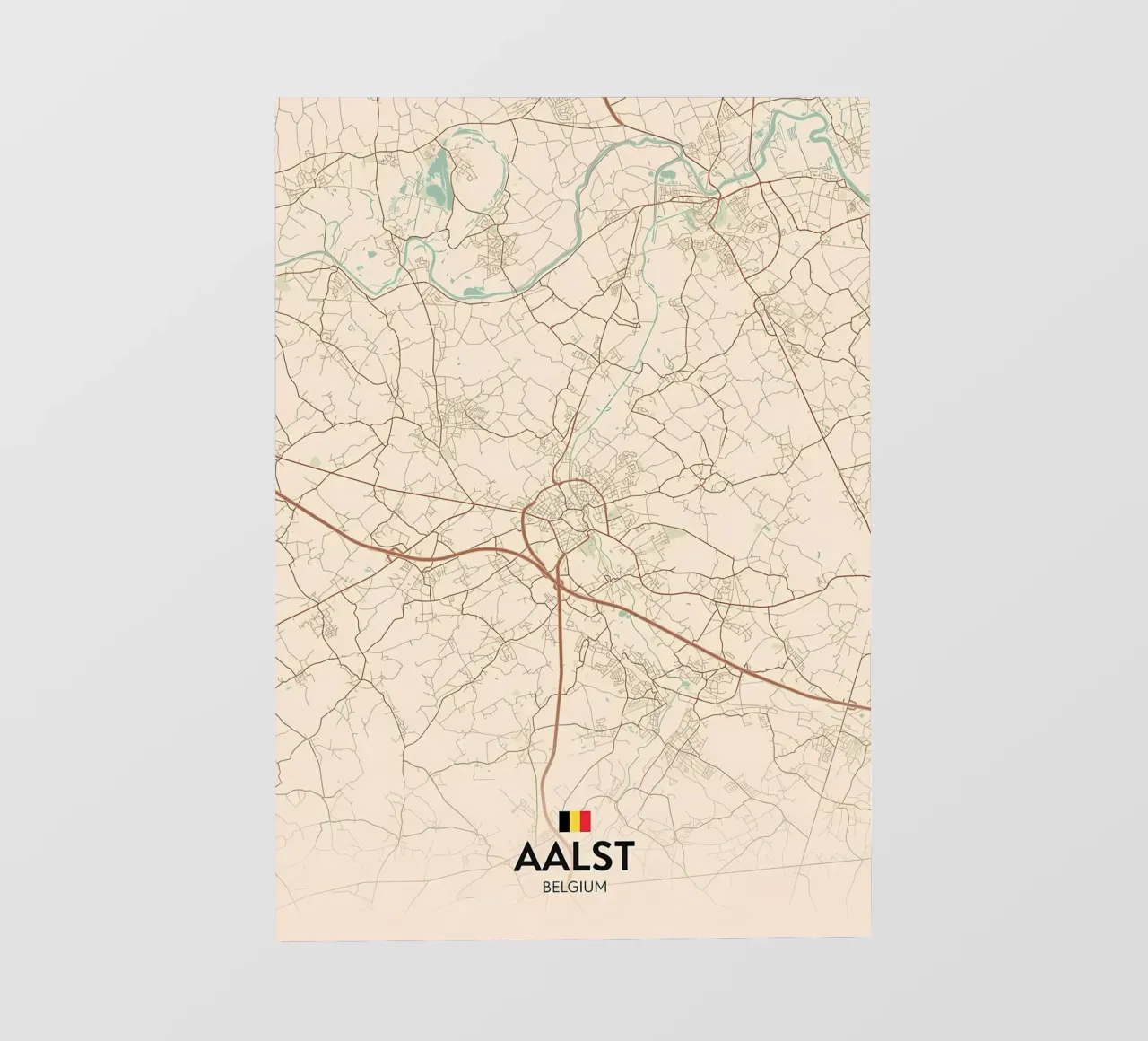 Aalst BE fotobehang van Jacob W MICKELSON