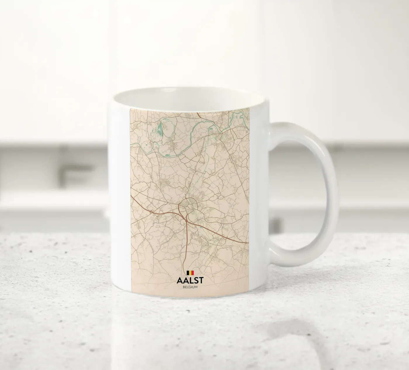 Aalst BE mug en céramique de Jacob W MICKELSON