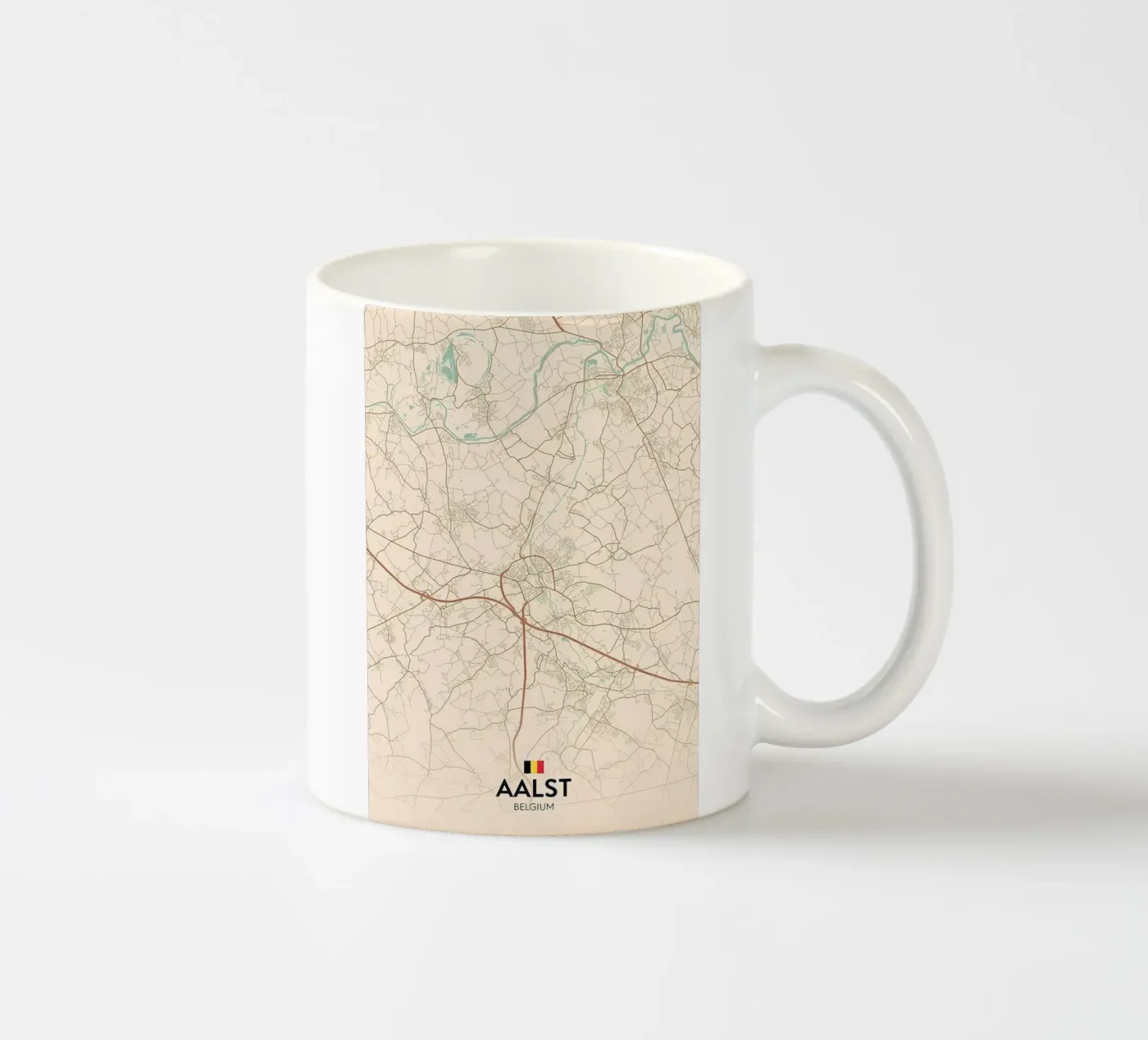 Aalst BE mug en céramique de Jacob W MICKELSON