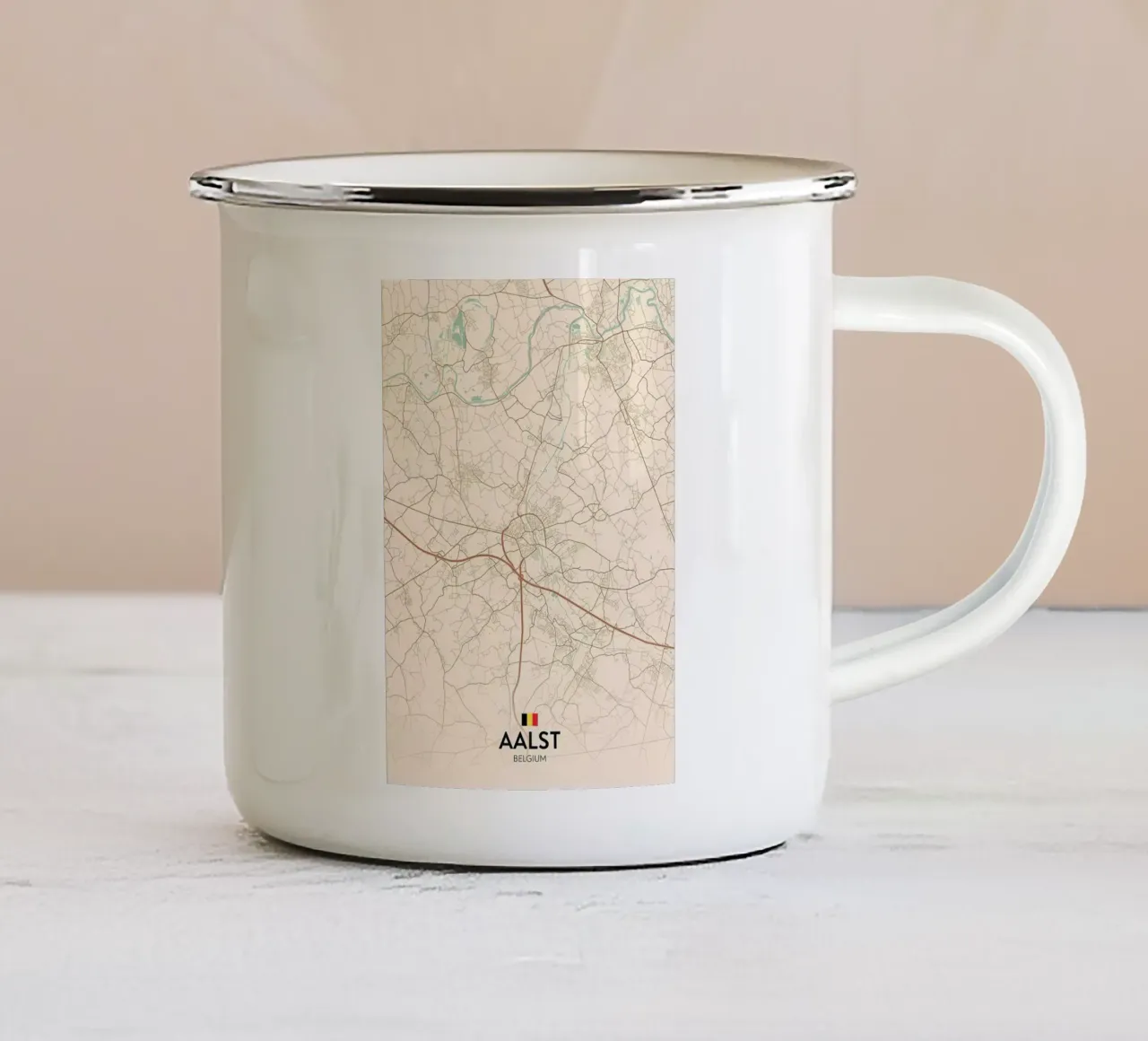 Aalst BE tazza in smalto da Jacob W MICKELSON