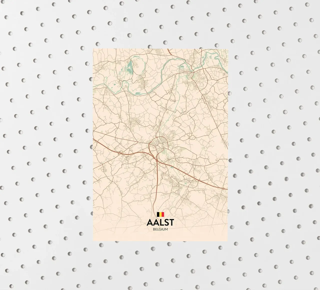 Aalst BE sticker by Jacob W MICKELSON