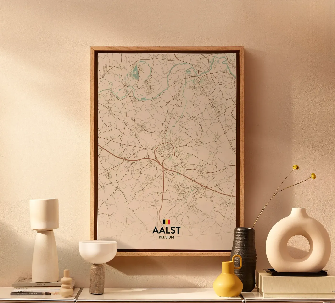 Aalst BE canvas van Jacob W MICKELSON