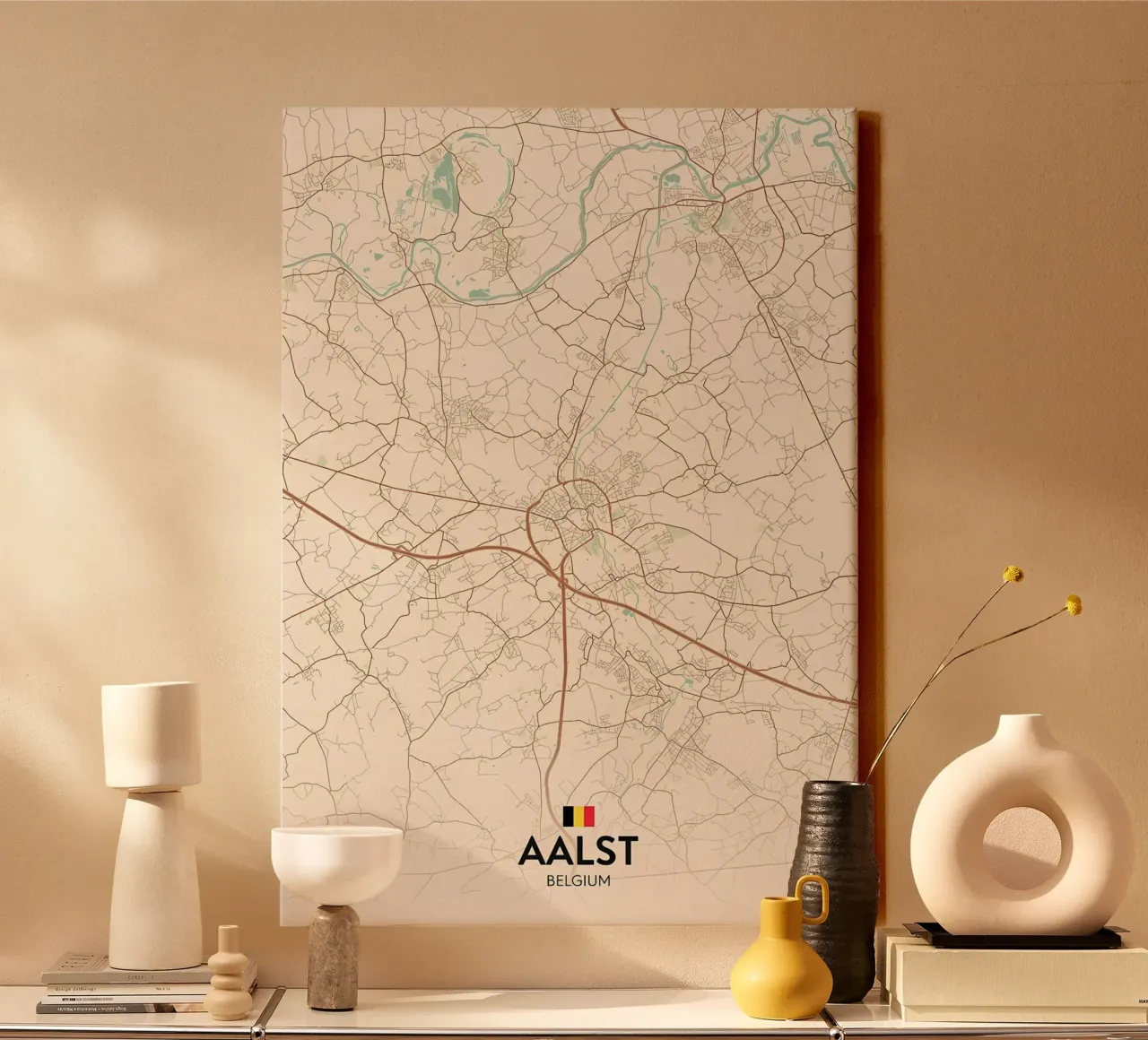 Aalst BE canvas by Jacob W MICKELSON