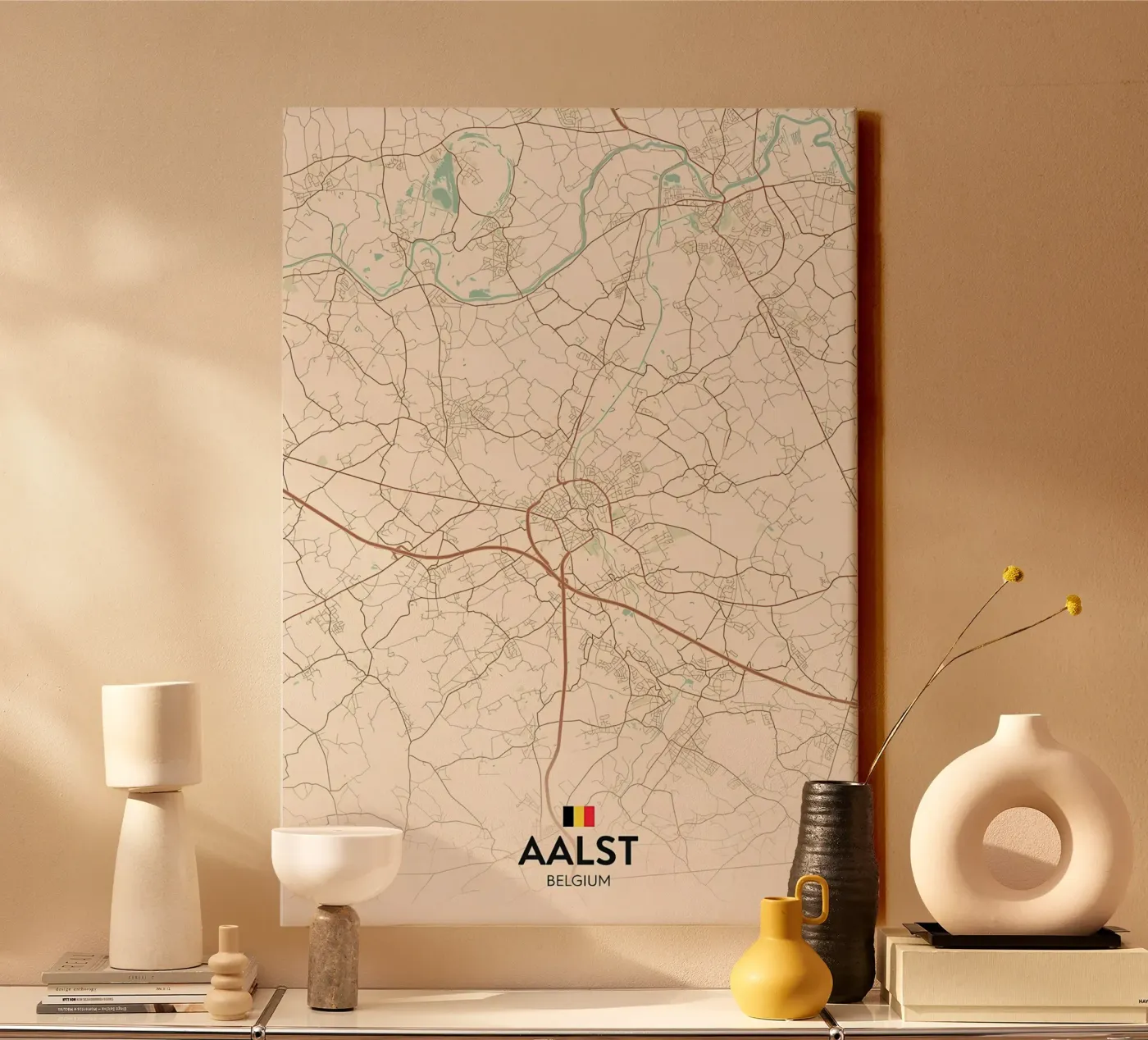 Aalst BE canvas by Jacob W MICKELSON