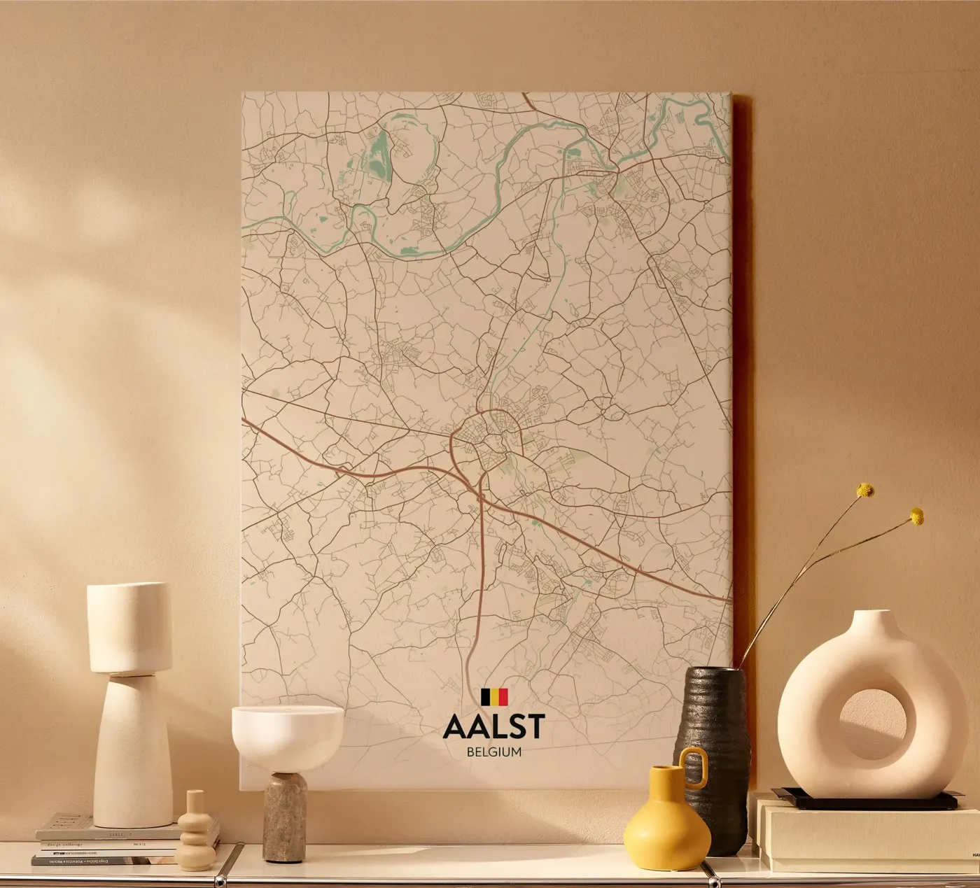 Aalst BE canvas van Jacob W MICKELSON