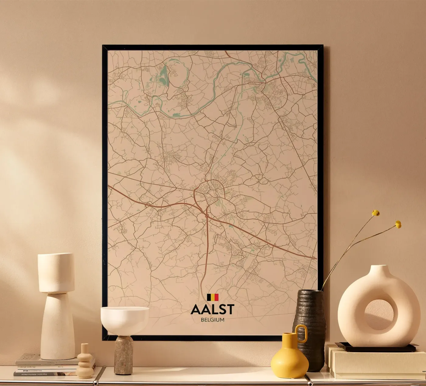 Aalst BE Poster von Jacob W MICKELSON