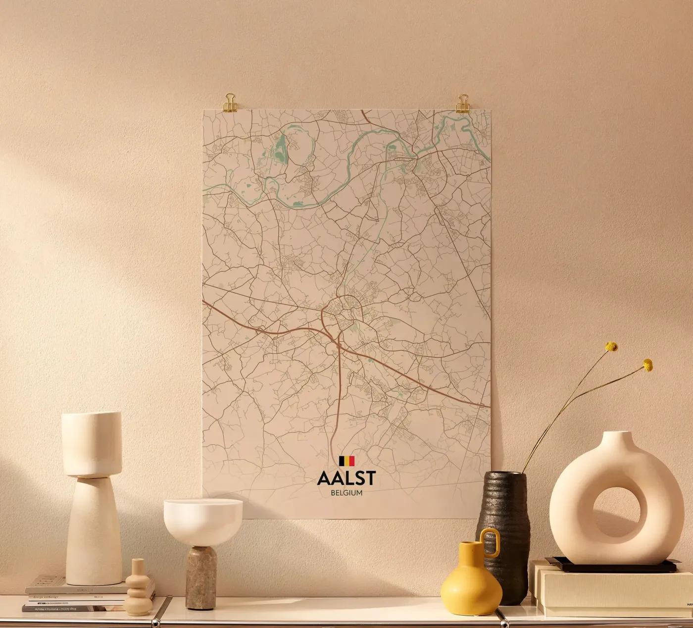 Aalst BE Poster von Jacob W MICKELSON