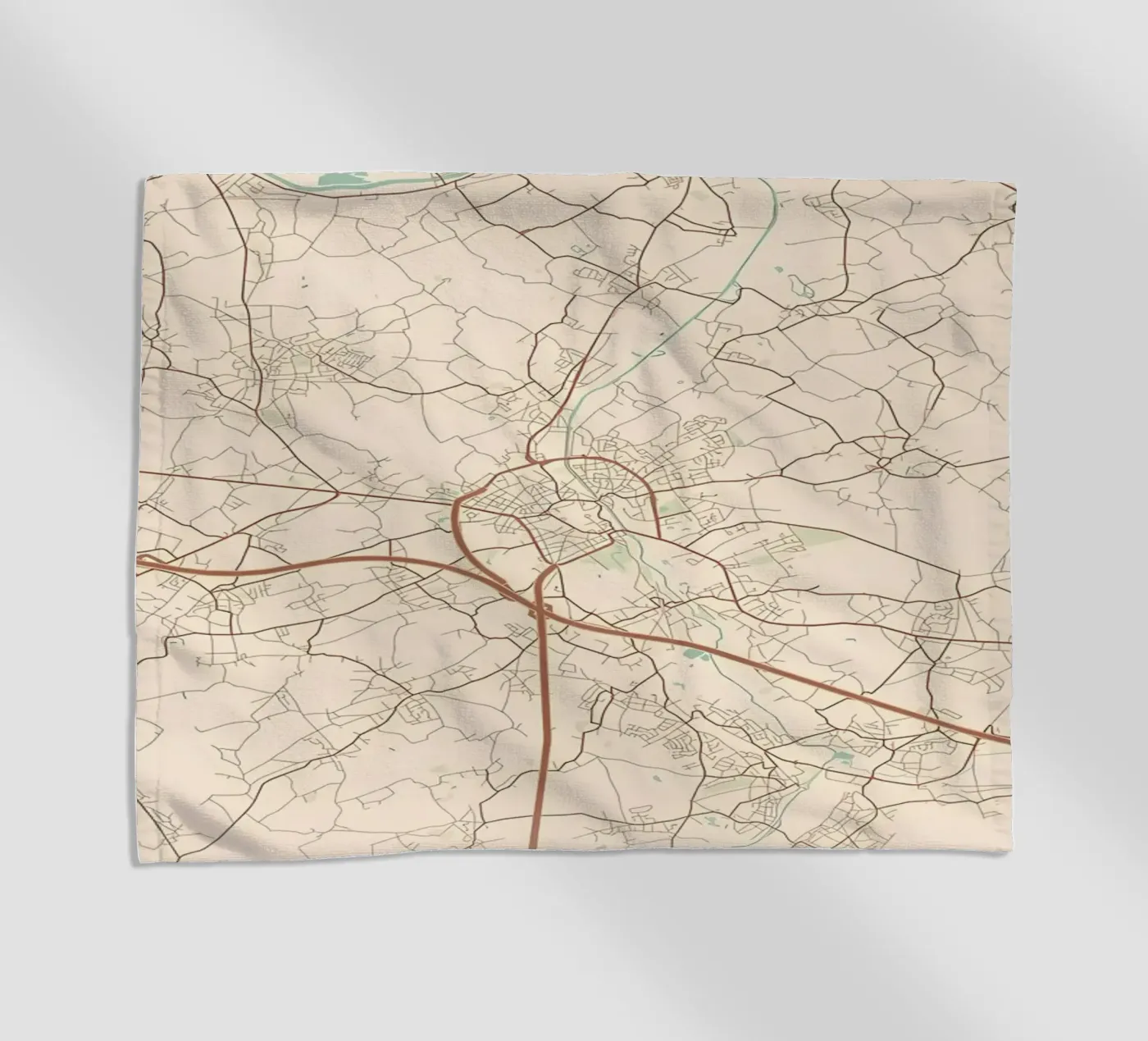 Aalst BE beach towel by Jacob W MICKELSON