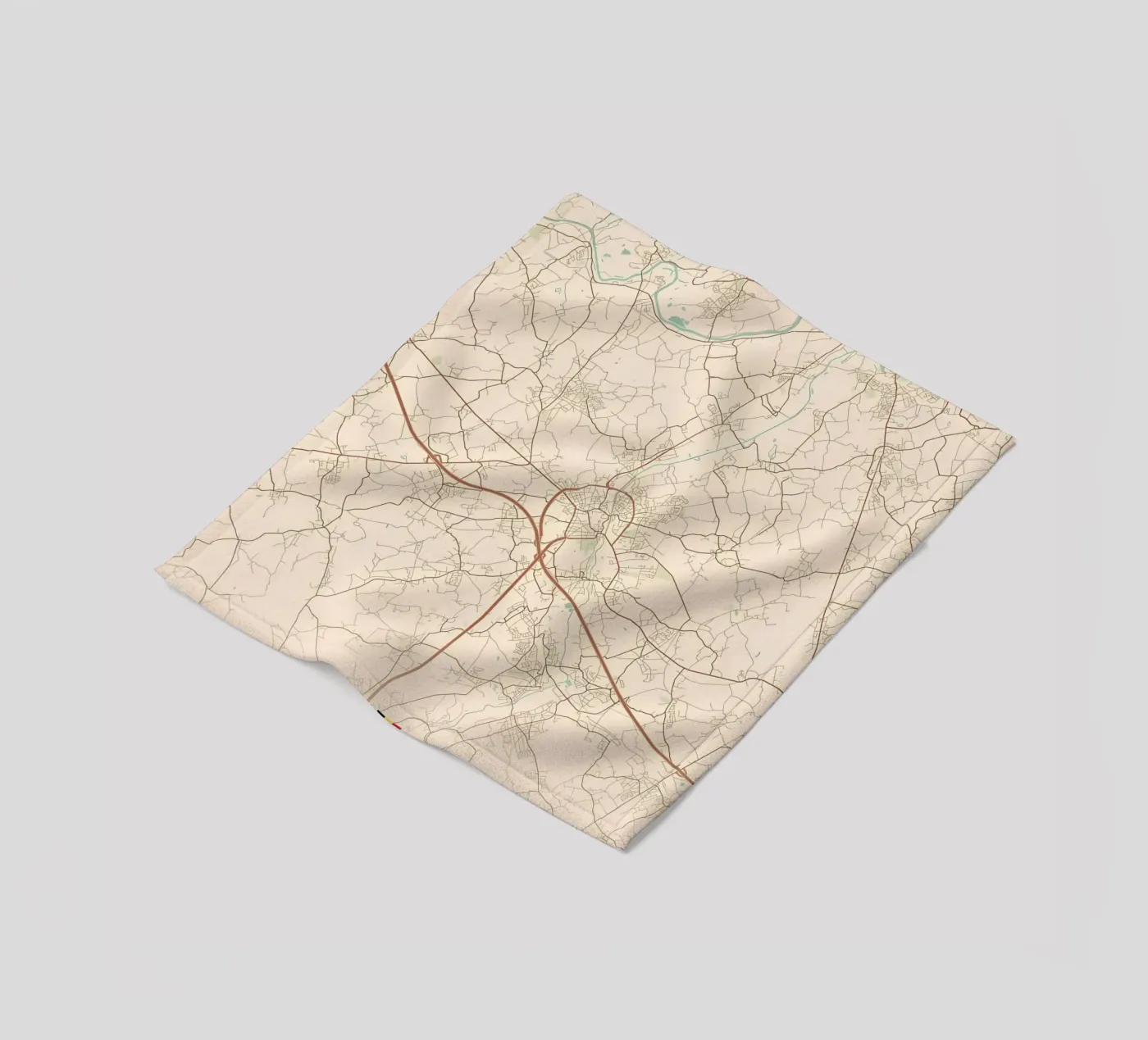Aalst BE fleece blanket by Jacob W MICKELSON