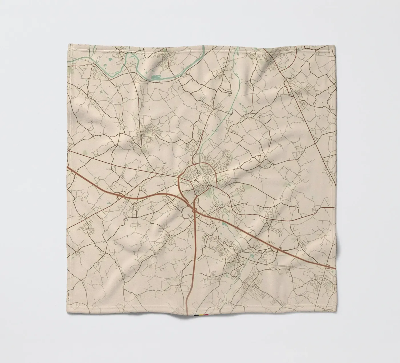 Aalst BE fleece blanket by Jacob W MICKELSON
