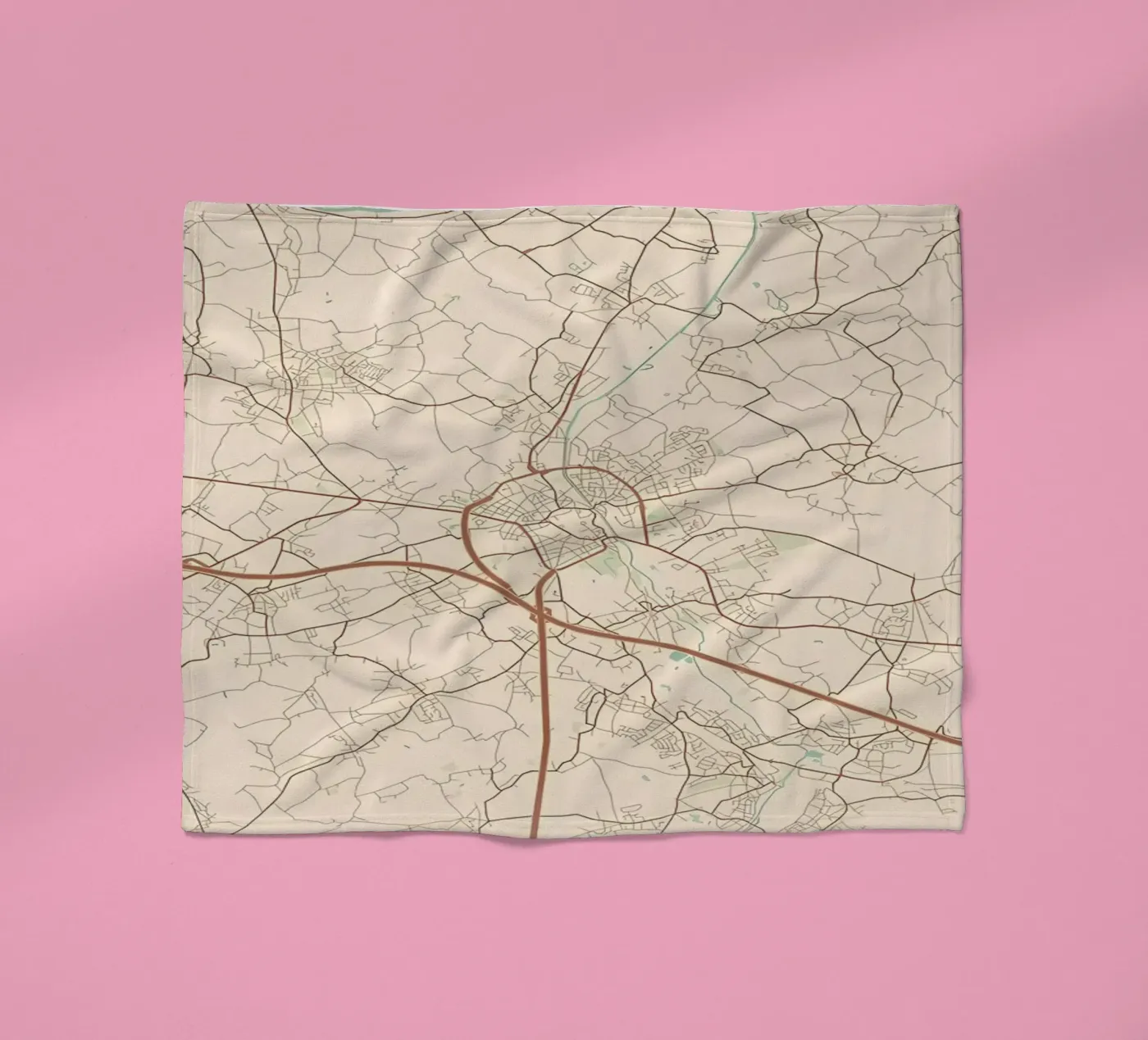 Aalst BE fleece blanket by Jacob W MICKELSON