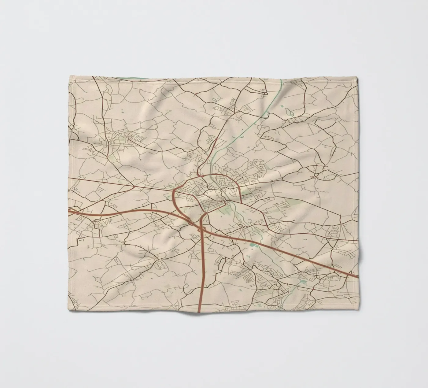 Aalst BE fleece blanket by Jacob W MICKELSON