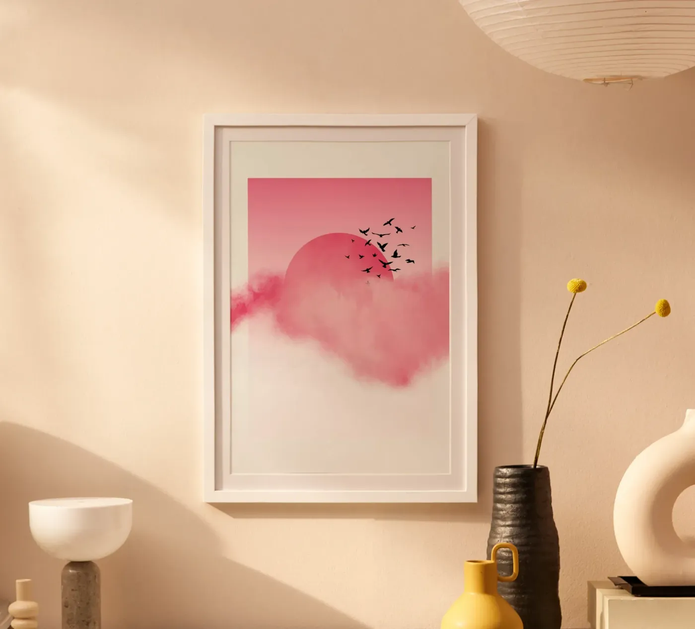 Pink Sunshine poster da Nordic Creators
