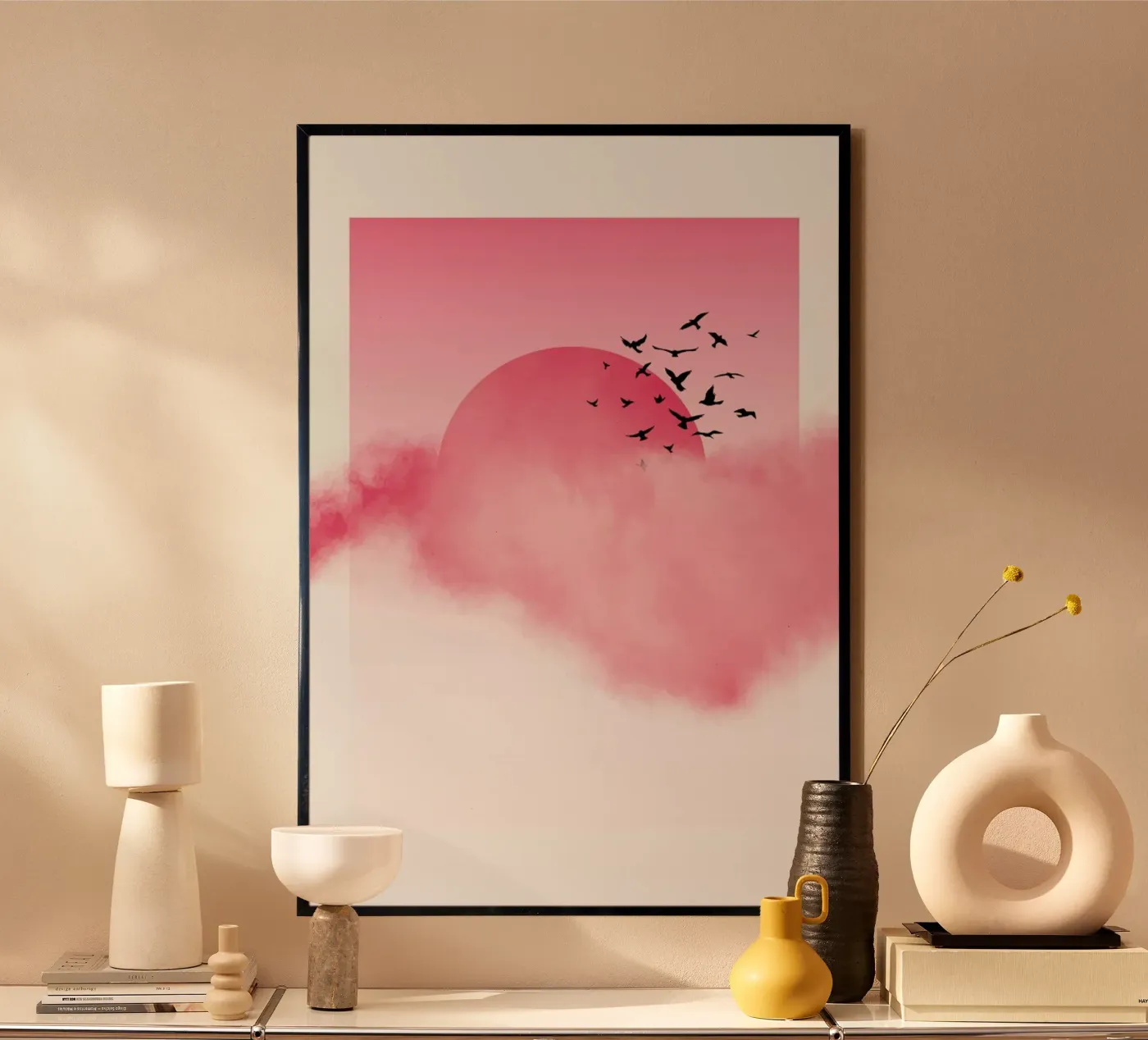 Pink Sunshine poster da Nordic Creators