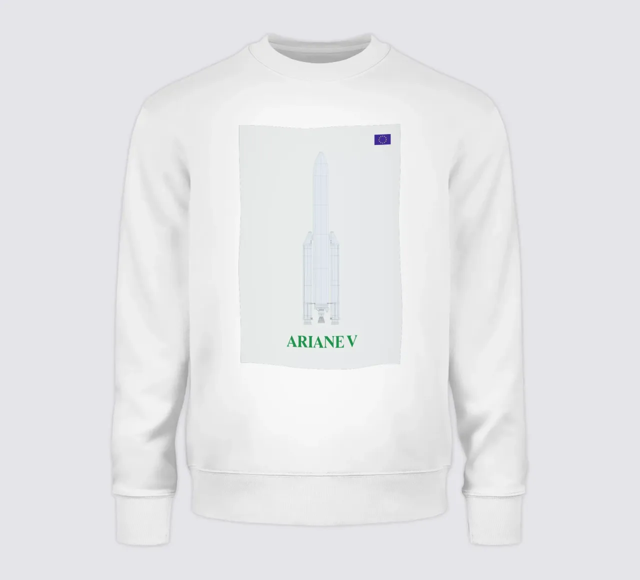 Ariane V V2 02 sweatshirt by Marc Schulthess