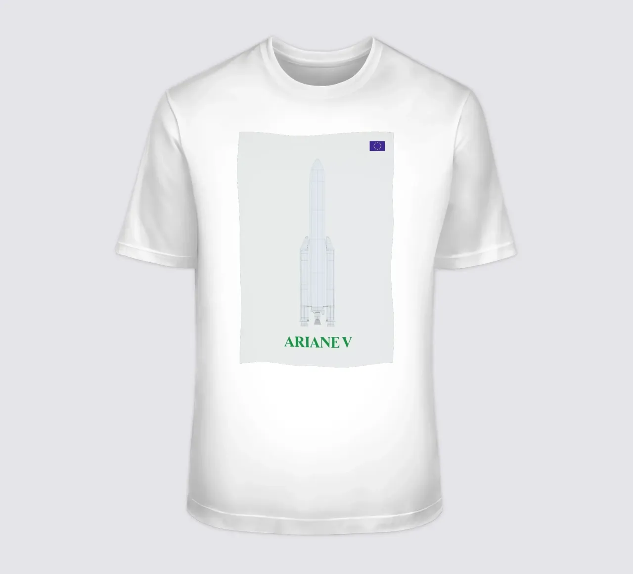 Ariane V V2 02 t-shirt da Marc Schulthess