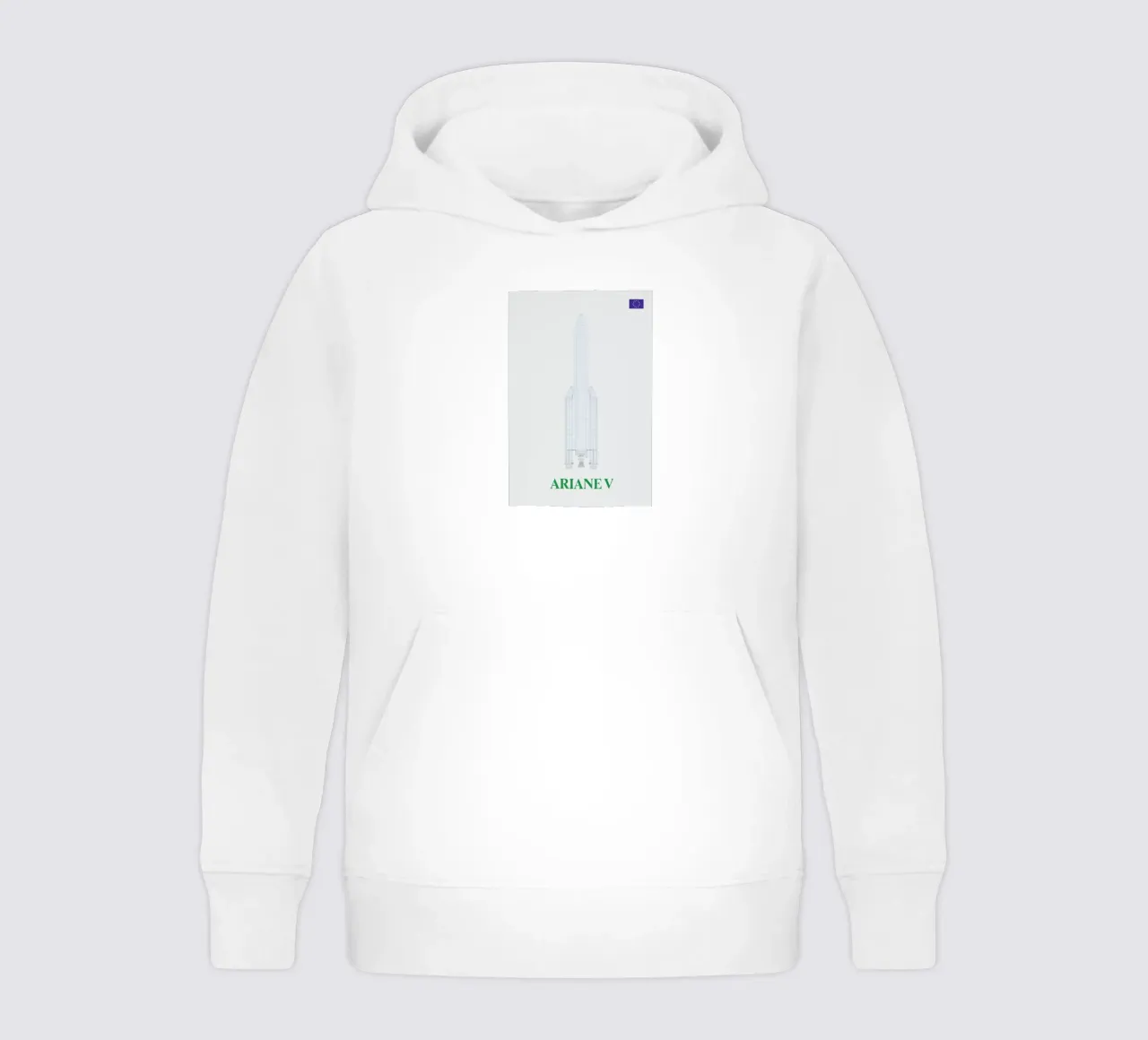 Ariane V V2 02 felpa bambino con cappuccio da Marc Schulthess