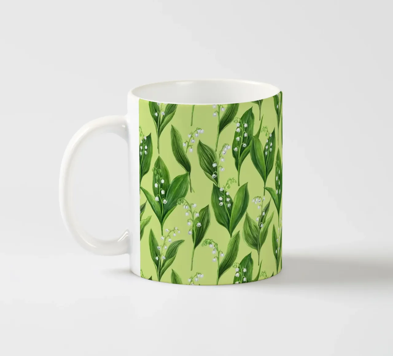 Il mughetto tazza in ceramica da Painted Nature