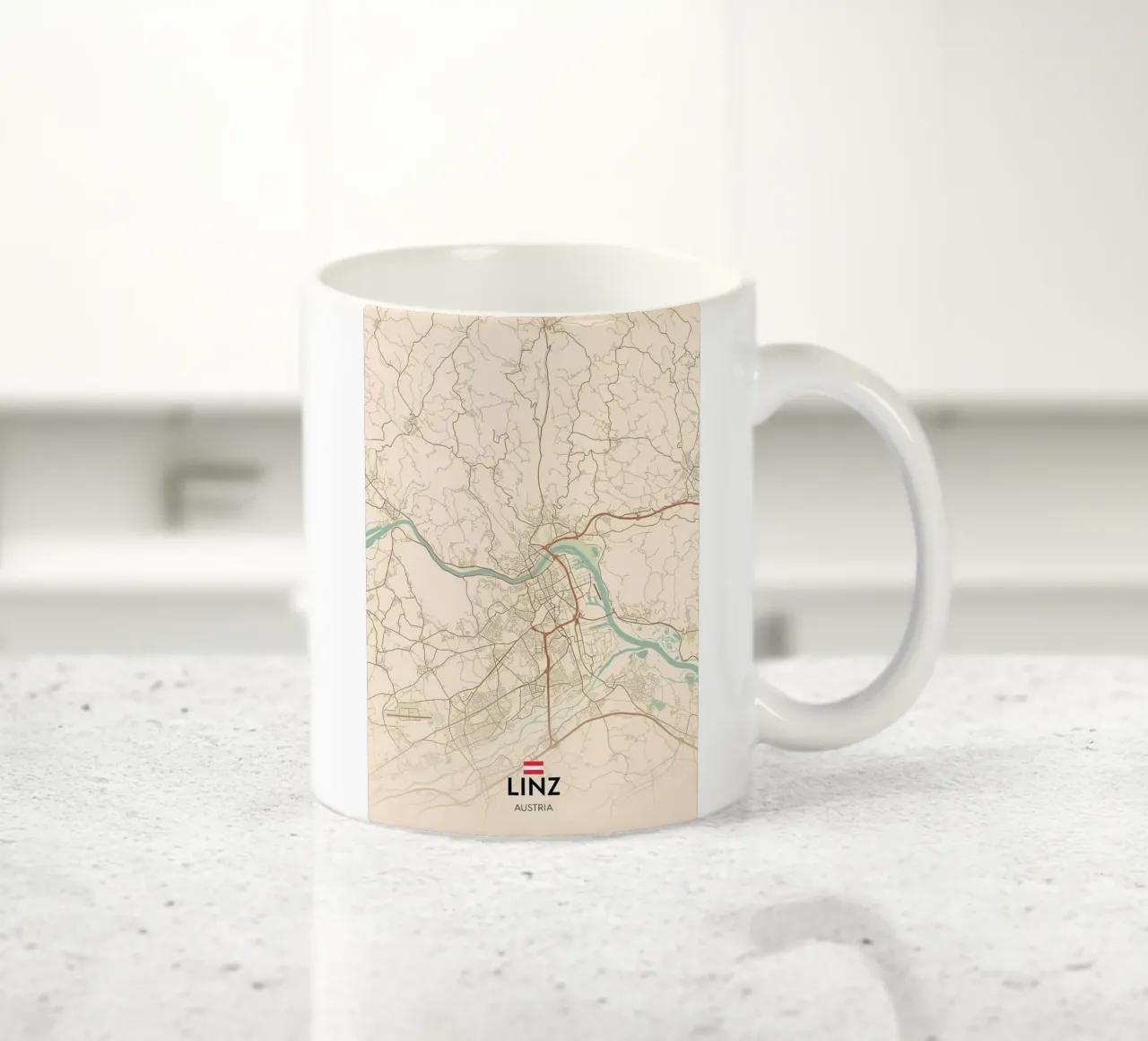 Linz AT tazza in ceramica da Jacob W MICKELSON