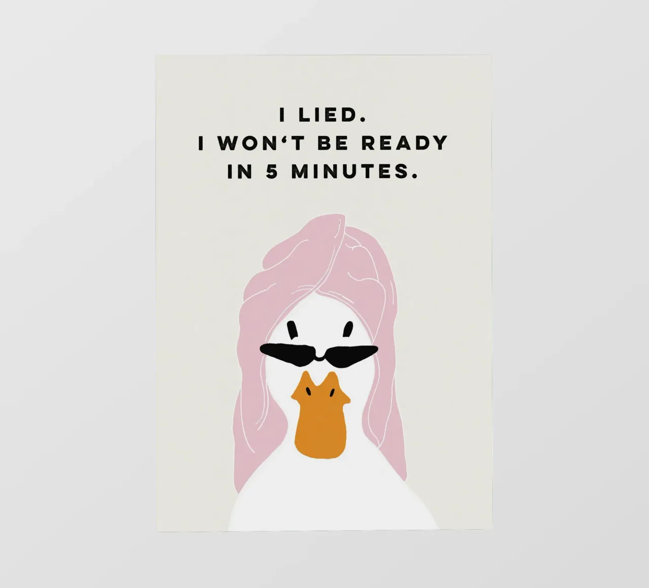 Running late Duck pellicola backlit da thesoulhugclub