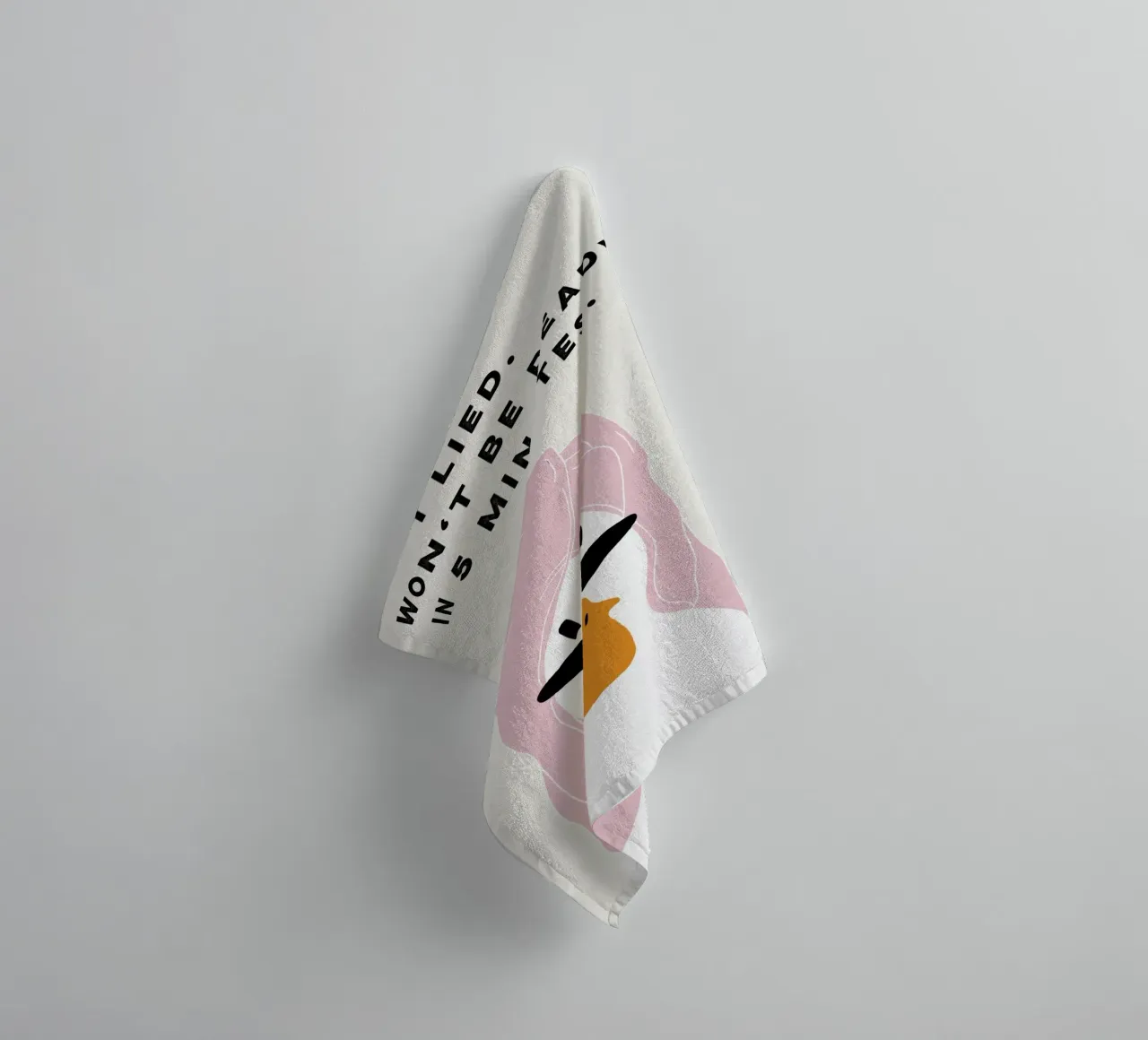 Running late Duck asciugamano da bagno da thesoulhugclub