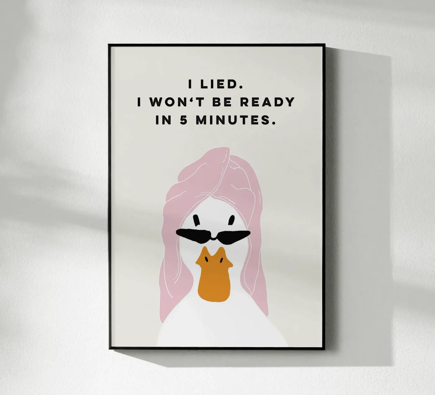 Running late Duck plexiglass da thesoulhugclub