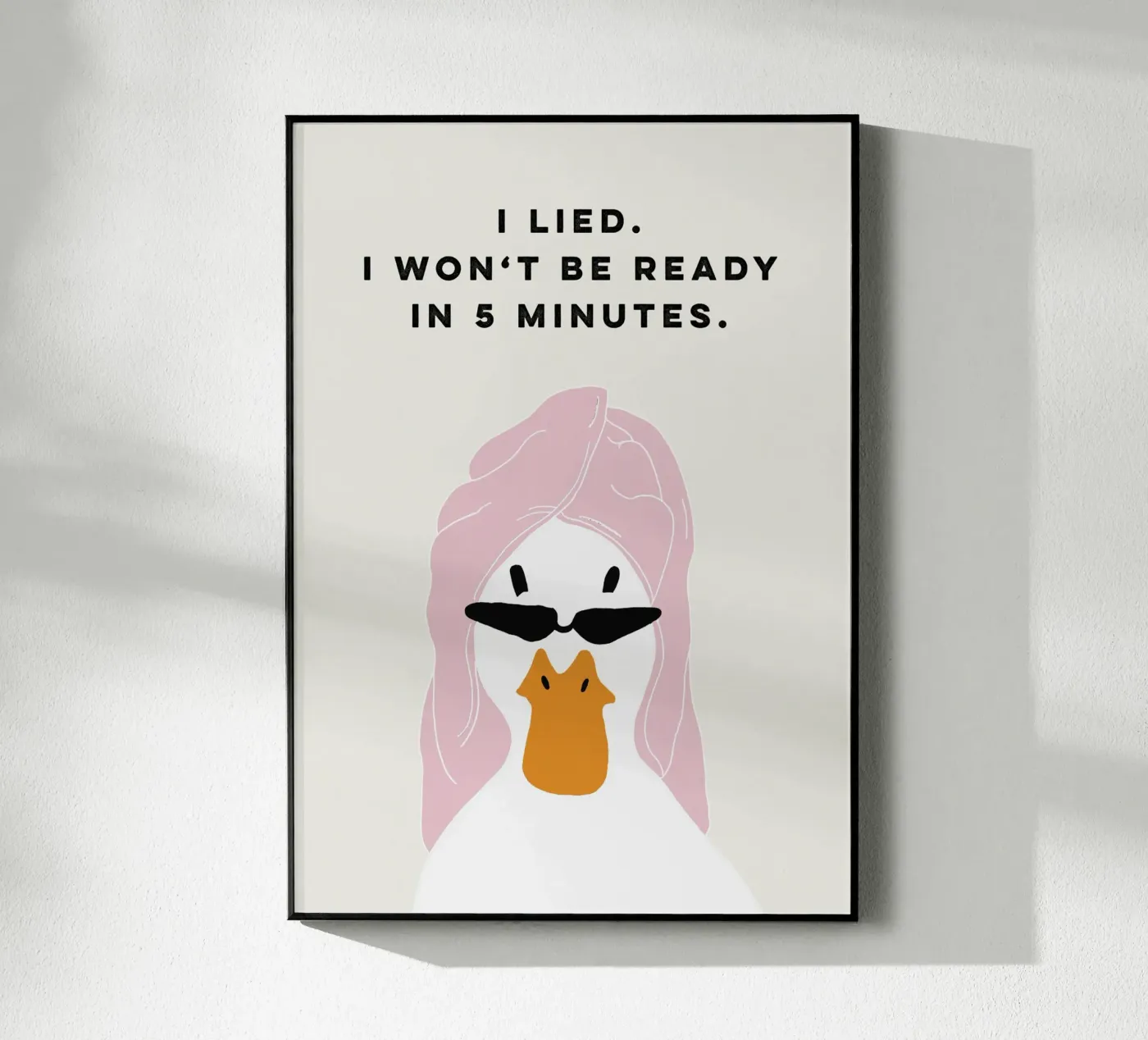 Running late Duck plexiglass da thesoulhugclub