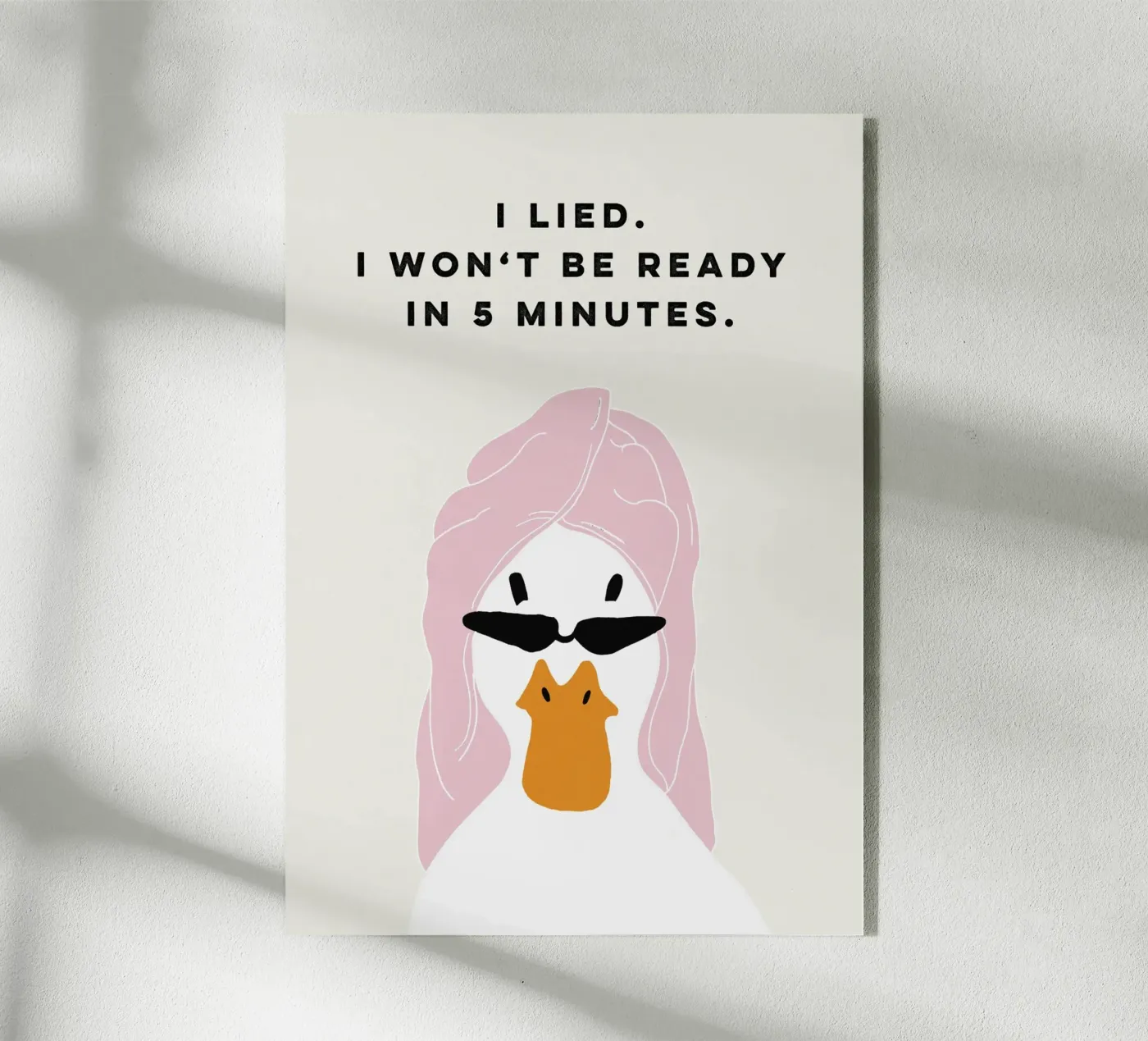 Running late Duck plexiglass da thesoulhugclub