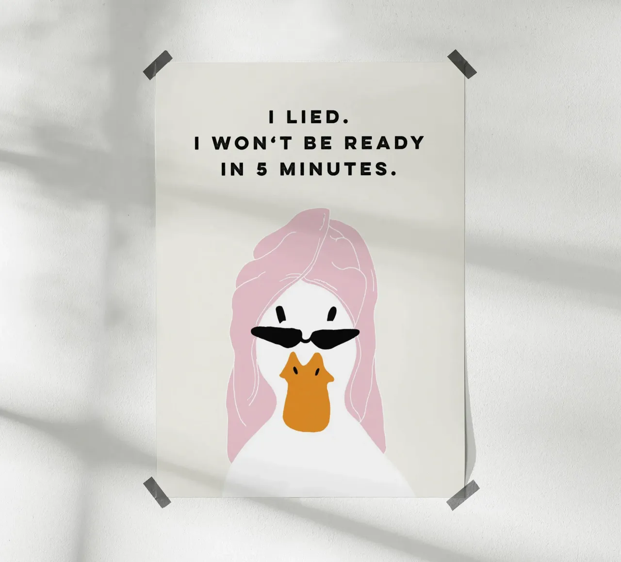 Running late Duck carta hahnemühle da thesoulhugclub