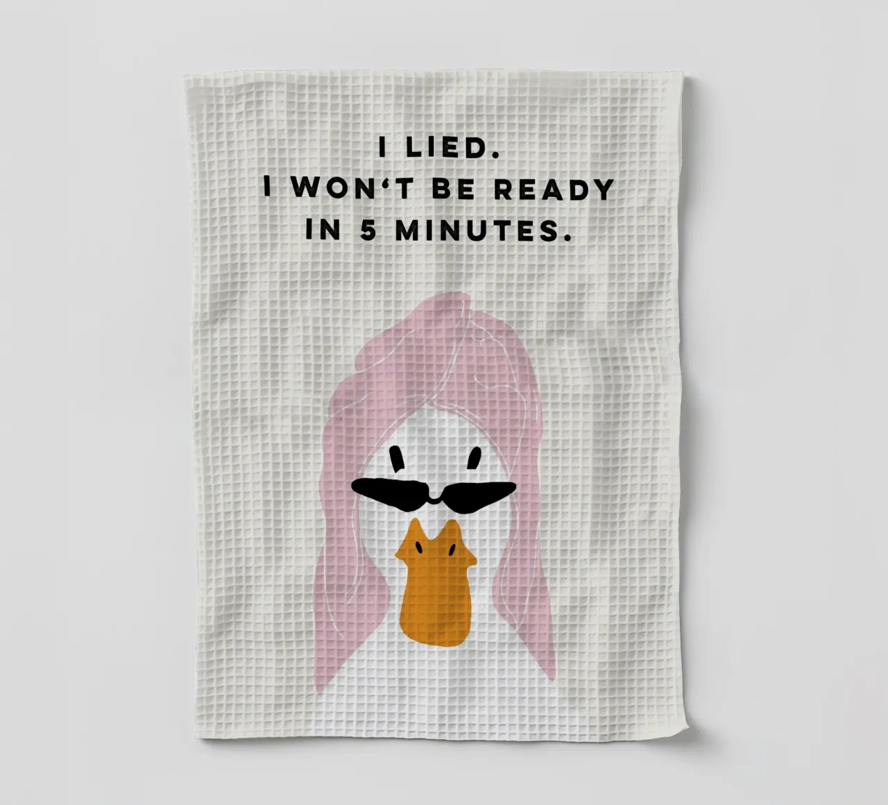 Running late Duck torchon de thesoulhugclub