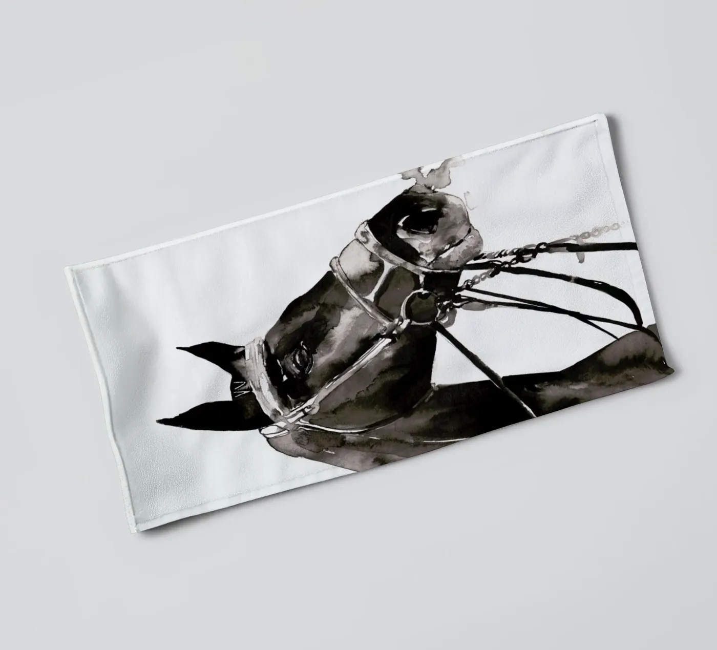 Warrior towel by Victoria Verbaan