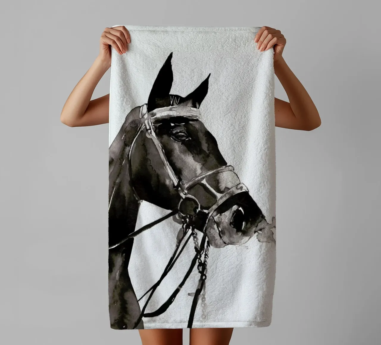 Warrior towel by Victoria Verbaan