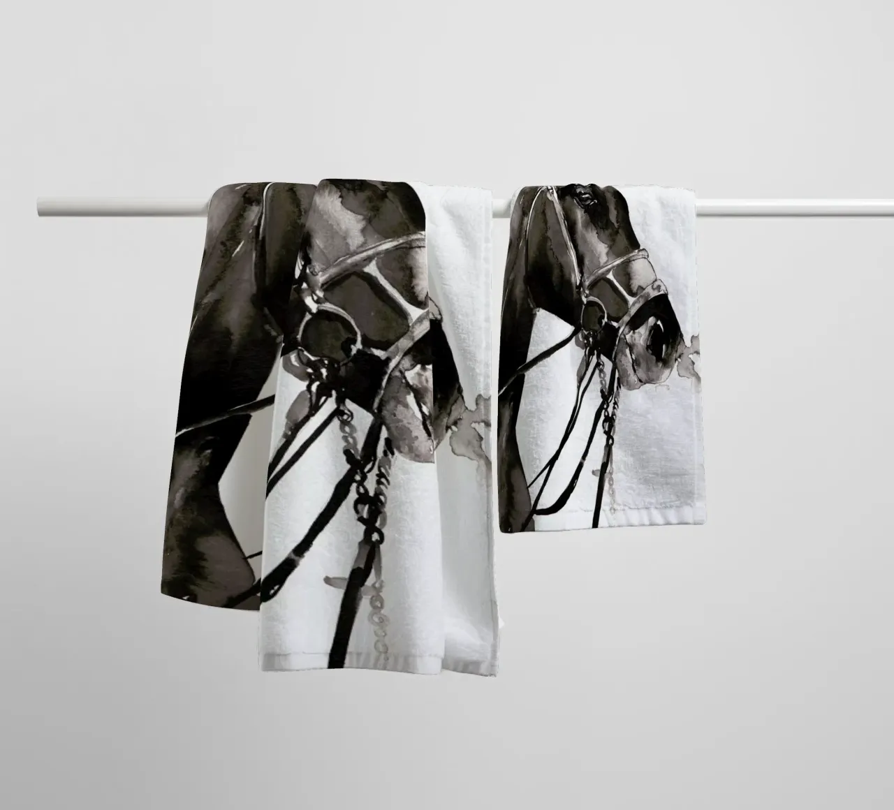 Warrior towel by Victoria Verbaan