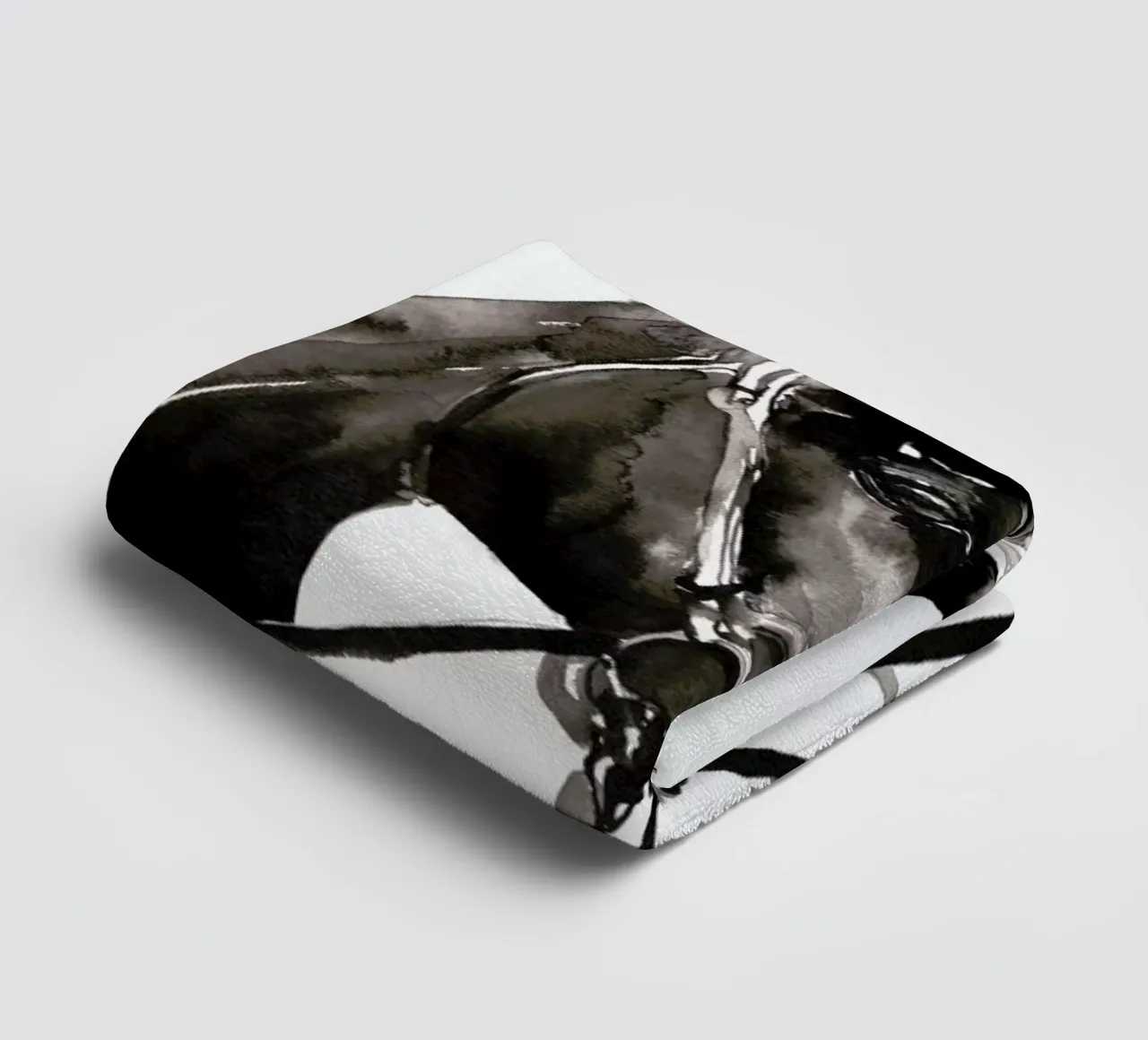 Warrior towel by Victoria Verbaan