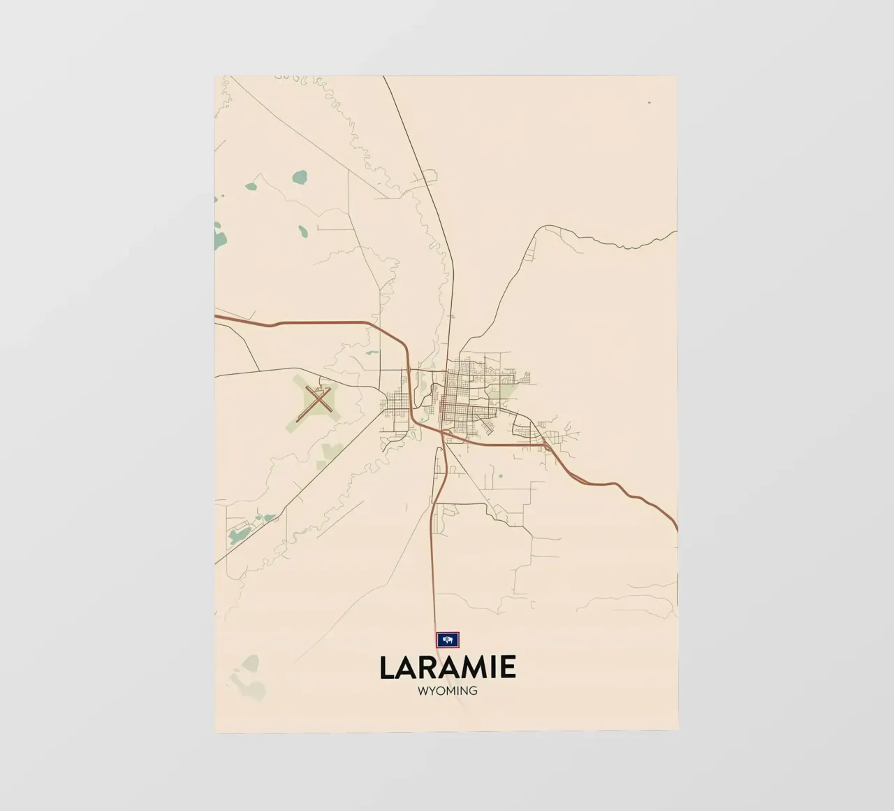 Laramie WY telo in pvc da Jacob W MICKELSON