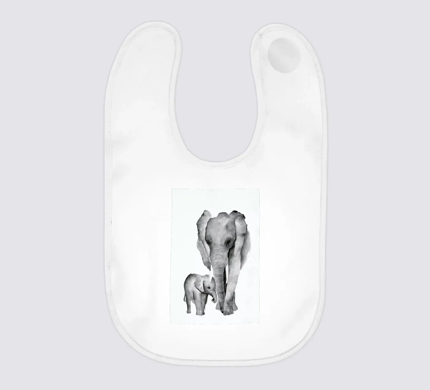 Elephant Mama bavaglino da Larissa van der Laan