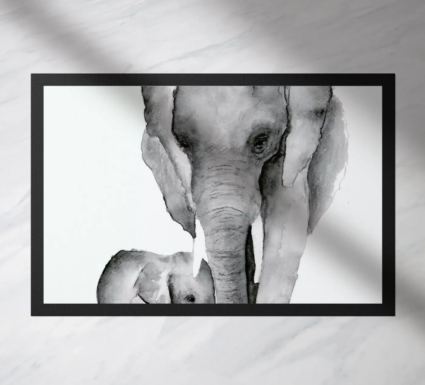 Elephant Mama zerbino da Larissa van der Laan