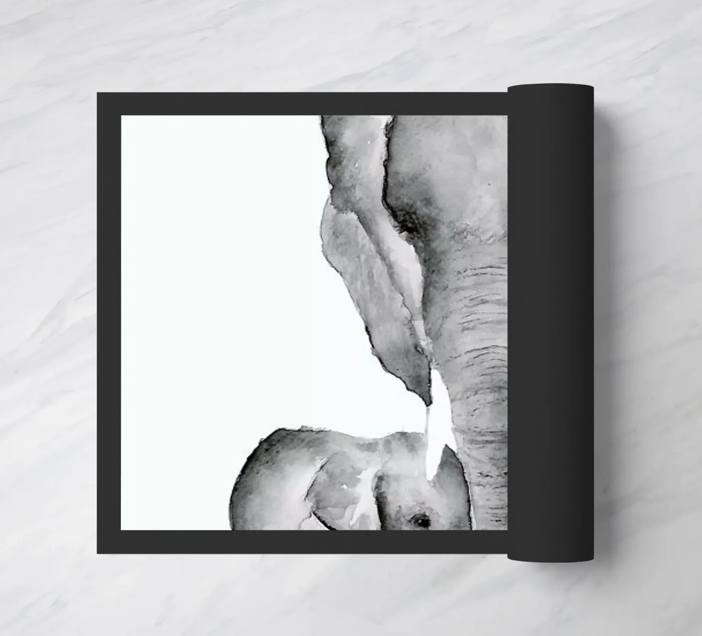Elephant Mama zerbino da Larissa van der Laan
