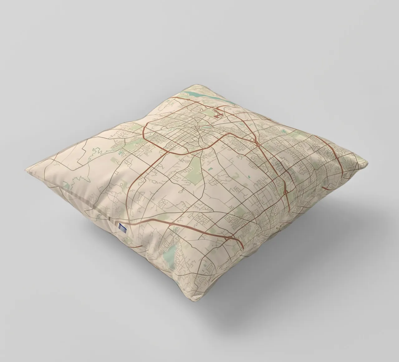 Waukesha WI decorative cushion by Jacob W MICKELSON
