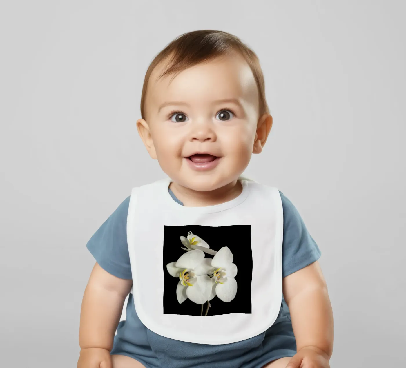 Orchidea bianca e nera II bavaglino da Cassia Beck Photography