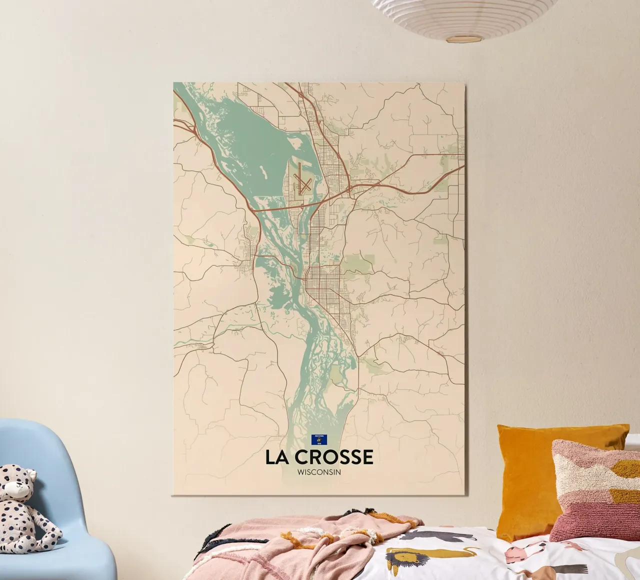 La Crosse WI poster da Jacob W MICKELSON