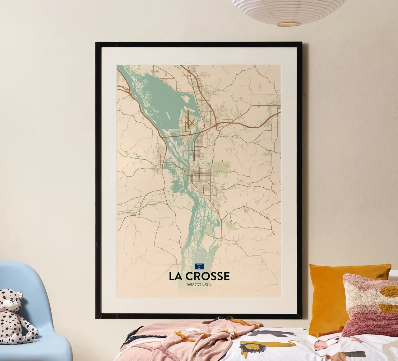 La Crosse WI poster da Jacob W MICKELSON