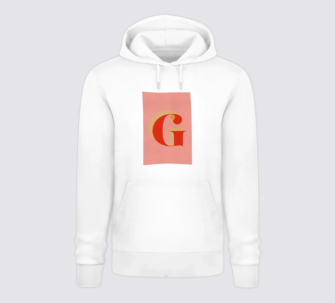 Red G felpa con cappuccio da daylight design studio