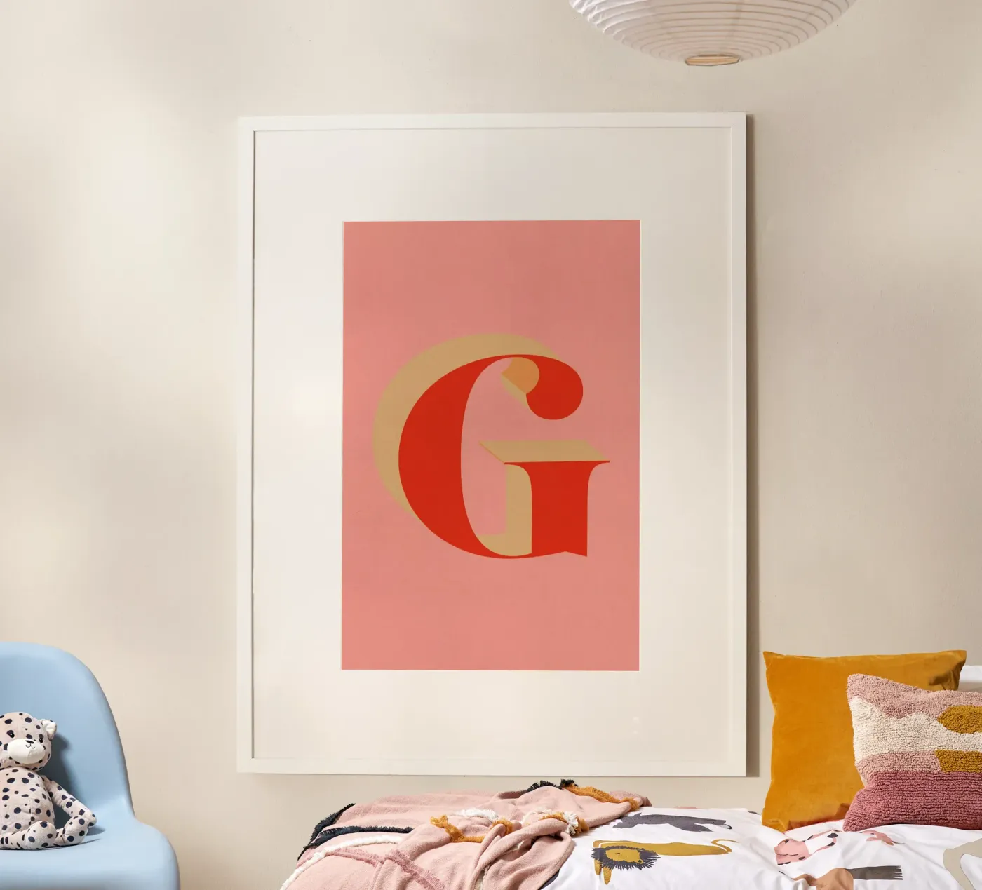 Red G poster da daylight design studio