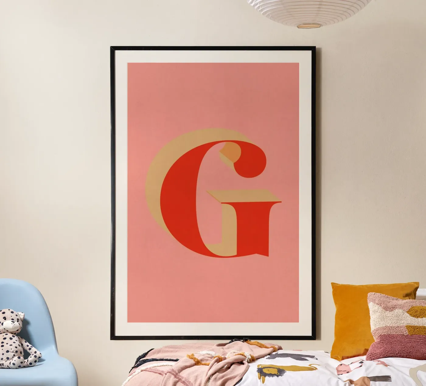Red G poster da daylight design studio