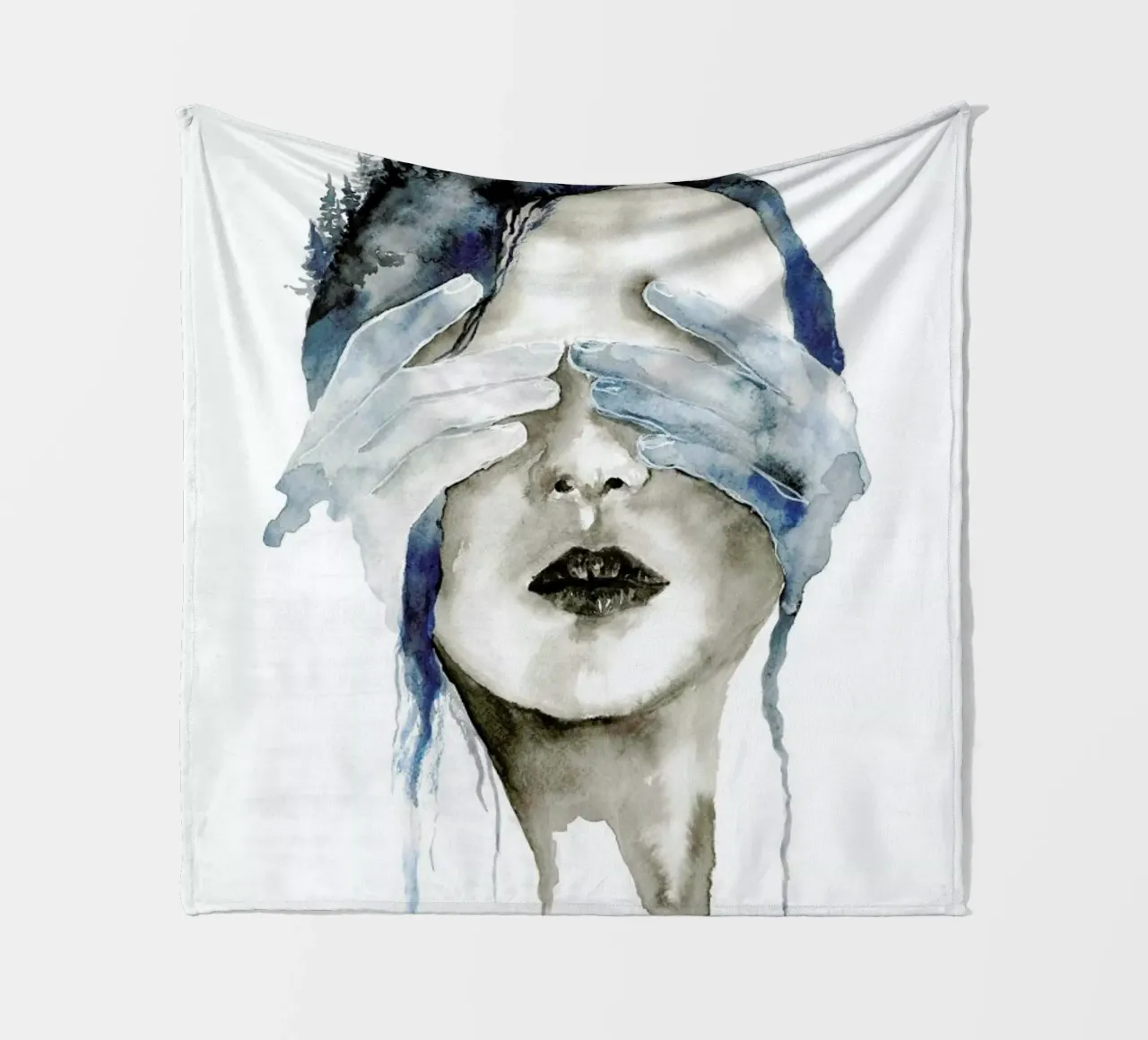 Hidden Fleecedecke von Larissa van der Laan