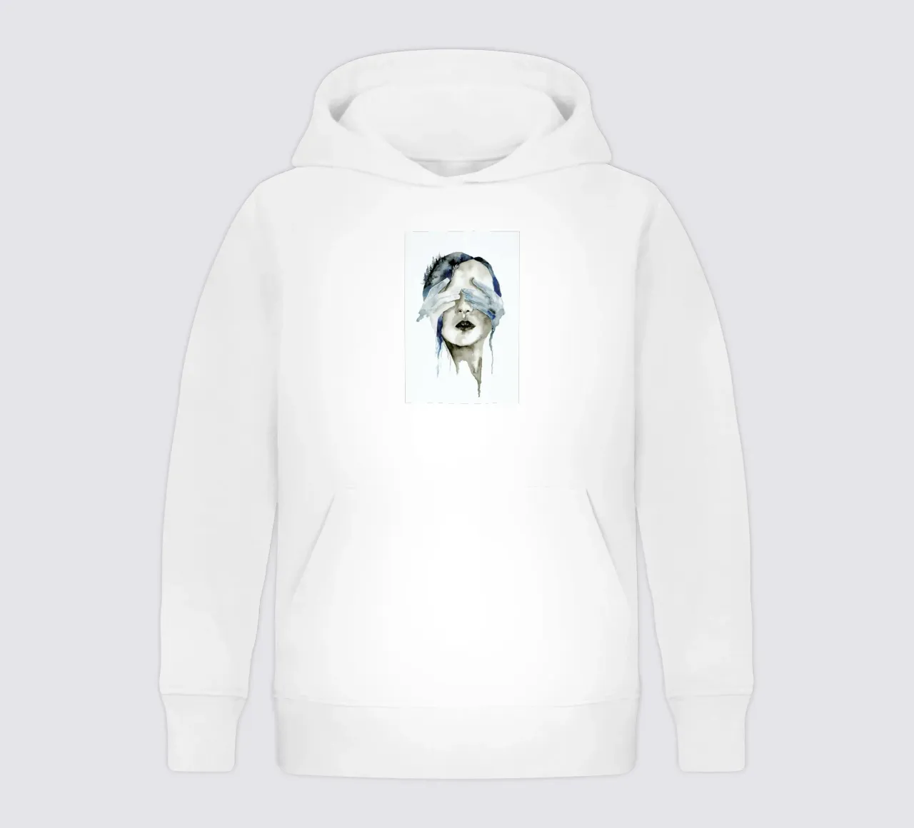 Hidden felpa bambino con cappuccio da Larissa van der Laan