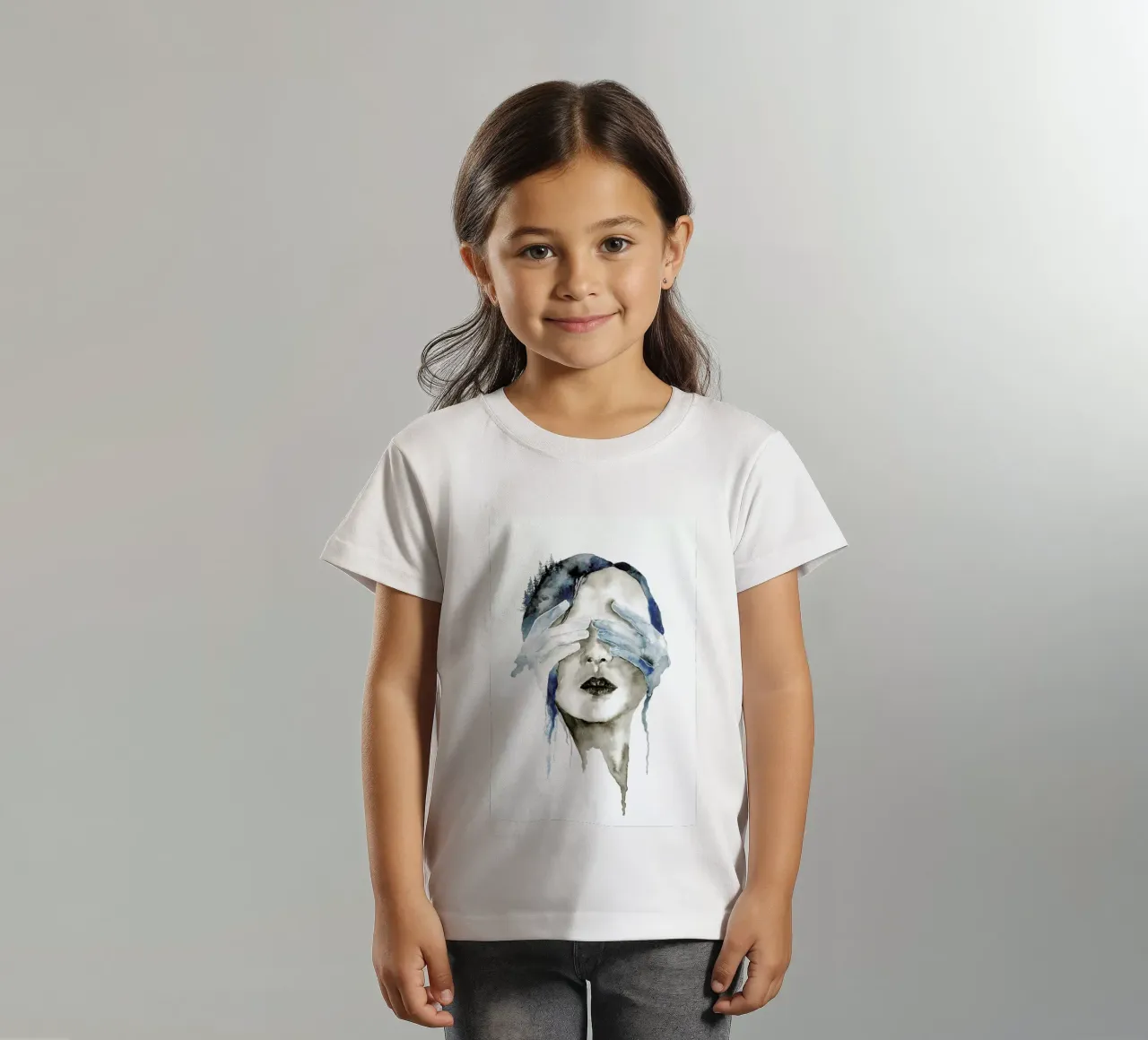 Hidden kinder t-shirt van Larissa van der Laan